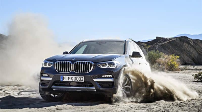 2018 BMW X3 Action
